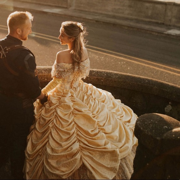 Belle Dress - Small - Lace up Back - Picture 12 of 16